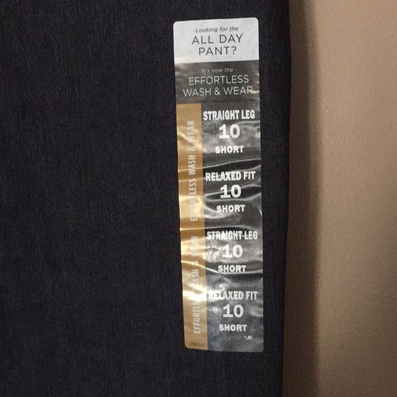 Lee Relaxed fit straight leg pants size 10S - Picture 2 of 4